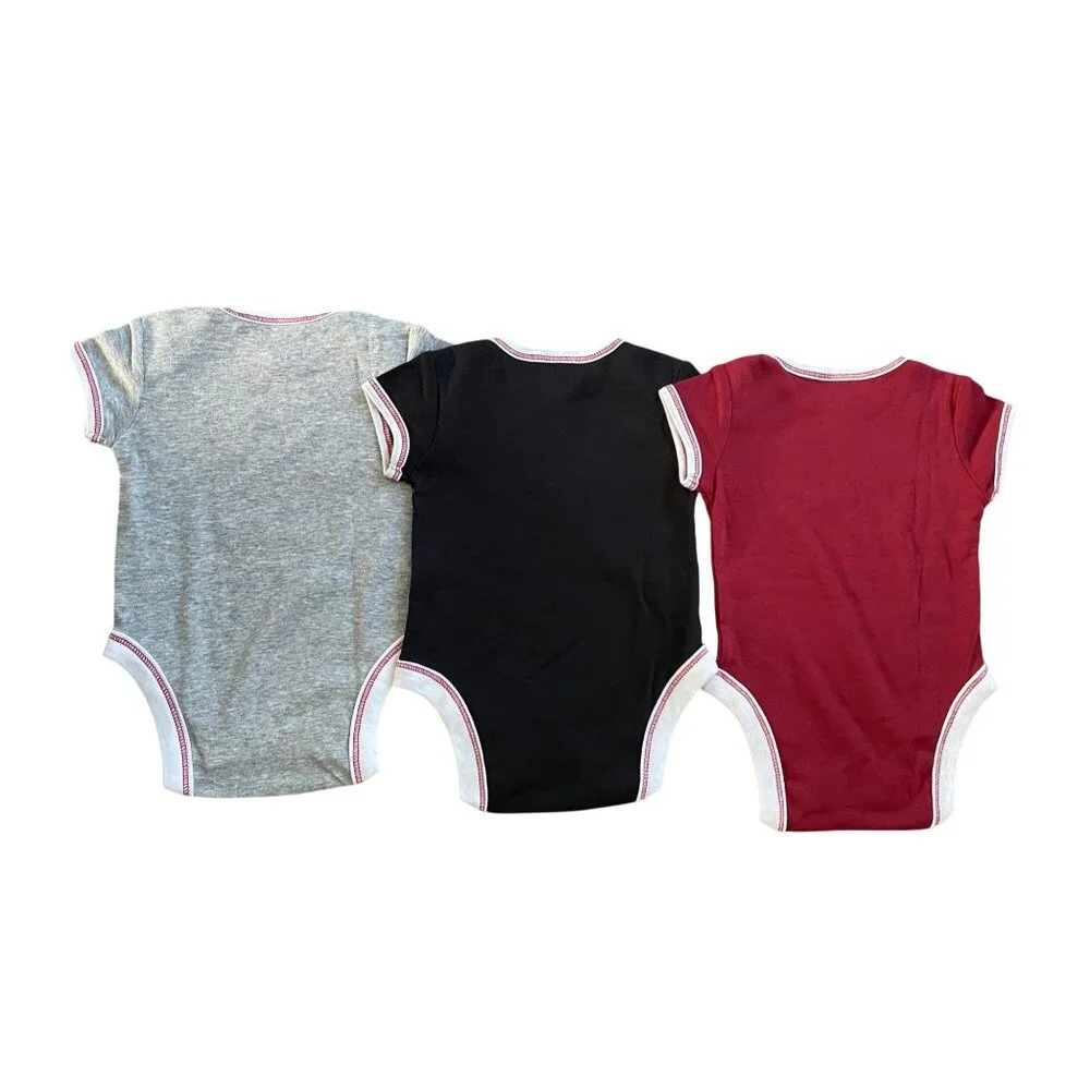 Rivalry Threads Carolina Gamecocks 3-pack bodysuit set NEW
